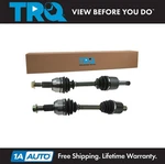 Trq Front Cv Axle Shaft Set For 2005-2006 Chevrolet Equinox Pontiac Torrent. Fixed Price $159.95.