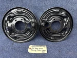 87-93 Ford Mustang 8.8 Rear Axle Drum Brake Backing Plates Mounting Bracket Oem. Fixed Price $170.00.