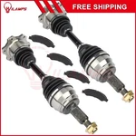 For Chevy Silverado 1500 Gmc Sierra 4.8L Brake Ceramic Pads + Cv Axles. Fixed Price $169.59.