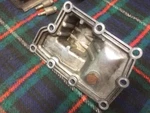 Classic Saab 900 5 Speed Transmission Inspection Cover. Fixed Price $40.00.