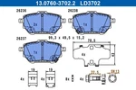 13.0470-3702.2 Ate Brake Pad Set, Disc For Toyota. Fixed Price $83.69.
