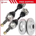 Fits Chevrolet Suburban 1500 5.7L 2000-2002 Front Brake Discs Rotors + Cv Axles. Fixed Price $221.40.