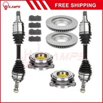 Fits Toyota 4RUNNER 4.0L 10-16 Front Cv Axle+brake Pads&rotors+wheel Bearing Hub. Fixed Price $288.63.