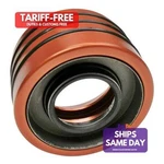 Pem F9AXTS3KIT, One Fits Ford 9IN Axle Tube Seal Alum. Red W & Oring Perfor. Fixed Price $52.37.