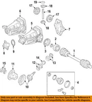 Chrysler Oem 05-08 Crossfire Rear Axle-inner Boot Kit 5114246AA. Fixed Price $40.98.