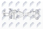 Nty NPW-BM-147 Drive Shaft For Bmw. Fixed Price $102.32.