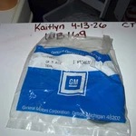(1) Gm 554631 Seal,rear Wheel Bearing, Sold Individually. Fixed Price $9.00.