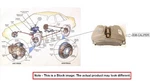 Right Rear Caliper Oem 07-12 Acura Rdx. Fixed Price $65.00.