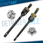 Front U-joint Cv Axles Wheel Bearing And Hubs For 2000-2001 Dodge Ram 1500 4WD. Fixed Price $338.82.