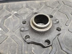 1993-1997 FZJ80 Toyota Land Cruiser Front Axle Hub Gear Cap Lock End. Fixed Price $50.00.