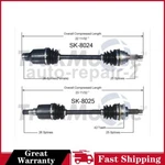 For 2002 2007 Suzuki Aerio Trakmotive Front Left Right Cv Axle Shaft. Fixed Price $210.36.