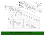1995-2020 Honda Genuine Intermediate Shaft Set Ring 28X2.0 Oem 44319-S84-300. Fixed Price $14.70.