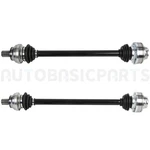 Pcs Rear Side Cv Axles For 2016-2019 Audi Quattro Q3 L4 2.0L. Fixed Price $96.08.