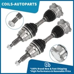 Pair Front Left & Right Cv Axle Assembly For Gmc Yukon 2500 2000-2013 4WD. Fixed Price $184.09.