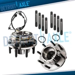 4WD Front Wheel Bearing And Hubs 2005 2010 Ford F-250 F-350 Sd Srw W/ Abs. Fixed Price $305.96.