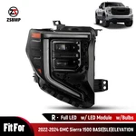 Full Led Headlight For 2022-2024 Gmc Sierra 1500 W/black Housing Passenger Side. Fixed Price $196.00.