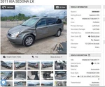 Driver Left Axle Shaft Fits 11-12 14 Sedona 4286826. Fixed Price $92.99.