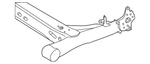 Genuine Volkswagen Axle Beam 5QM-501-053-F. Fixed Price $1305.07.