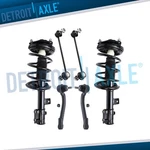 6PC Front Struts & Spring + Sway Bar Outer Tierod Kit For 2007 - 2010 Kia Optima. Fixed Price $203.77.