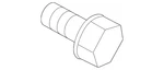 Genuine Bmw Differential Assembly Bolt 31-51-7-589-001. Fixed Price $8.18.