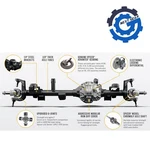 Mopar Dana 44 Advantek Front Axle 4.88 Ratio 18-26 Wrangler Jl 77072528 New Oem. Fixed Price $3824.96.