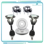 For 2006-2000 Chevrolet Tahoe 4.8L Front Cv Axle+brake Rotors+wheel Bearing Hub. Fixed Price $321.58.