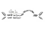 Evo Mfg For Jeep Jk Front Axle Truss Dana 30 07-18 Wrangler W/ C2 Gussets. Fixed Price $300.50.