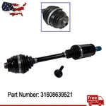 31608639521 For 2016-2019 Bmw G11 G12 750I 750LI Awd Front Left Axle Shaft. Fixed Price $114.69.