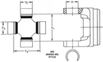 Drive Axle Shaft Universal Joint-fsgr Dana Spicer 5-3226X. Fixed Price $96.99.