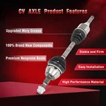 Front Left Cv Axle Shaft Ford Transit Connect 2014-2018 2.5L L4 2015 2016 Us. Fixed Price $67.09.