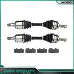 For Fj Cruiser 4RUNNER Tacoma 4.0L/2.7L/4.7L Front Cv Axles Brake Ceramic Pads. Fixed Price $185.88.