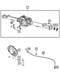 Genuine Mopar Axle Housing 68003417AA. Fixed Price $271.38.