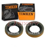 2 Pc Timken Rear Wheel Seals For 1957-1968 Mercury Commuter Driveline Axles Bp. Fixed Price $21.75.