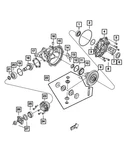 Genuine Mopar Axle Housing 5143949AA. Fixed Price $137.25.