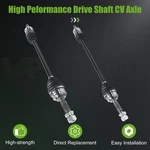 2X Rear Left Right Cv Axle Assembly For Jeep Patriot Compass Dodge Caliber 2.4L. Fixed Price $90.49.