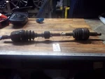 12-13 2012-2013 Kia Soul Left Driver Side Cv Axle Shaft Assembly 2.0L. Fixed Price $63.14.
