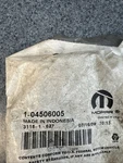 Drive Axle Shaft Seal Mopar 4506005. Fixed Price $24.99.