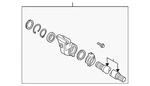 Genuine Mazda Cv Intermediate Shaft GA53-25-700. Fixed Price $593.12.