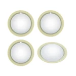 United Pacific BHC05-14 Axle Hub Cap Set, 14", Chrome, Plastic, Baby Moon, With. Fixed Price $113.37.
