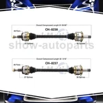 Trakmotive Rear Left Right 2OF Cv Axle Shaft For Dodge Challenger. Fixed Price $319.56.