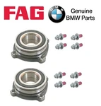 For Bmw E53 E63 E65 E66 Rear Left+right Wheel Bearings & Set Of 8 Bolts Kit Oem. Fixed Price $159.92.