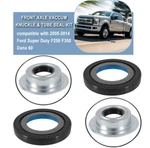 Front Axle Vacuum Knuckle Seal& Outer Tube Oil Seals Kit 2017426 O-ring Ford. Fixed Price $86.80.