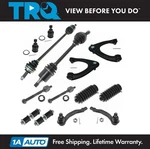 Trq 14 Piece Kit Front Arm Tie Rod Ball Joint Sway Bar Link Axle For 96-00 Civic. Fixed Price $304.95.