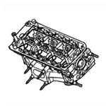 Honda 10004-RL8-A00 Cylinder Head, General Assembly, Front, For 2010 Acura. Fixed Price $3447.85.