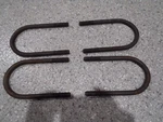 56-62 C1 Corvette Rear Axle U-bolts (4)--GM #3723981--SURVIVORS!. Fixed Price $89.95.