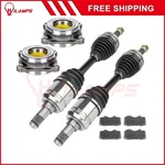 For Toyota 4RUNNER 4.7L 2003-09 Side Front Cv Axle+brake Pads+wheel Hub Bearing. Fixed Price $209.02.