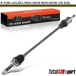 New Cv Axle Assembly For Acura Rdx 2013 2014 2015 V6 3.5L Rear Passenger Side. Fixed Price $84.99.