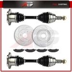 For Gmc Sierra 1500 4.3L 4.8L 5.3L 2005-06 Front Cv Axle + Brake Pads & Rotors. Fixed Price $288.88.
