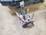 (local Pickup Only) Passenger Rear Suspension Without Crossmember Fits 17-19 Aud. Fixed Price $149.90.