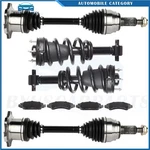 Front Cv Axles + Brake Pads Complete Struts For Chevrolet Suburban 1500 5.3L. Fixed Price $344.79.